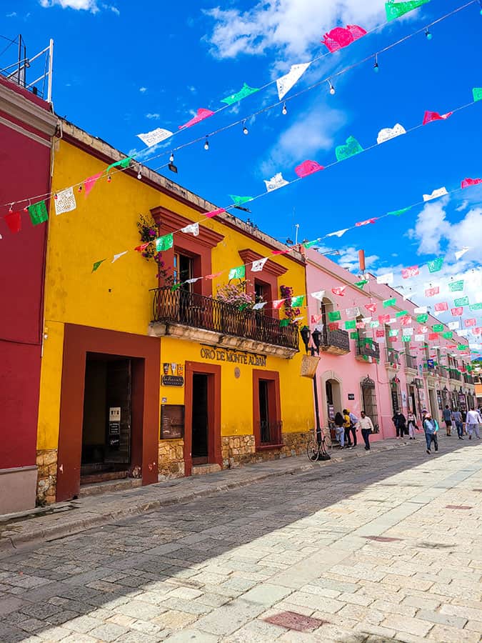 Oaxaca is a beautiful colonial city but there is also some political unrest.