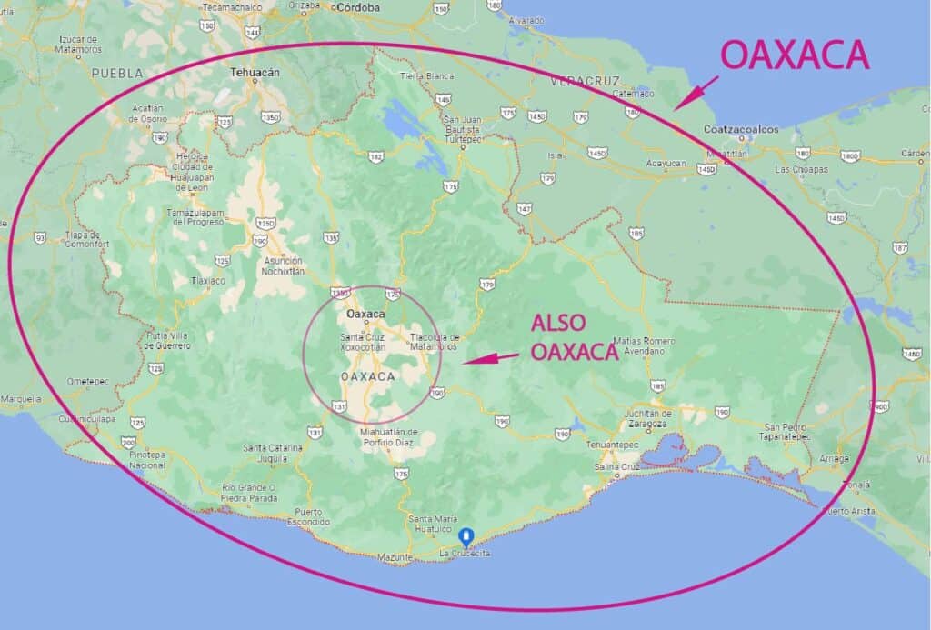 When deciding how to get to Oaxaca you need to consider if you want to go to Oaxaca City or Oaxaca State.