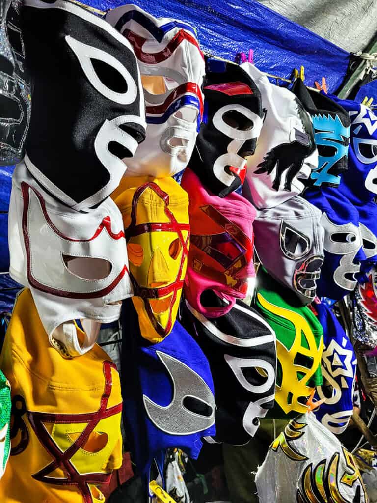 The Lucha Libre Mexico City tour includes your own Luchador mask.