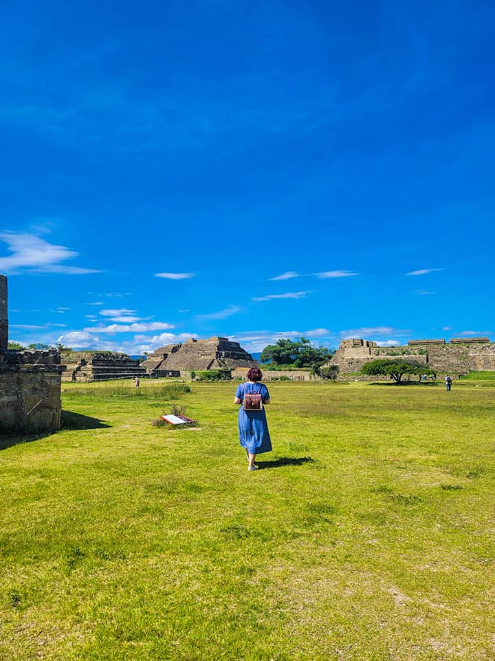I highly recommend taking a tour of Monte Alban Oaxaca to get the full experience.